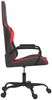 vidaXL Gaming-Stuhl mit Massagefunktion Schwarz und Rot Kunstleder 345534 Bild 4