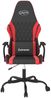 vidaXL Gaming-Stuhl mit Massagefunktion Schwarz und Rot Kunstleder 345534 Bild 3