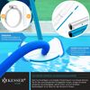 KESSER® Poolschlauch | Schwimmbadschlauch mit Muffen | Solarschlauch für Pool und Schwimmbecken | Saugschlauch | Pumpenschlauch | Flexibler Wasserschlauch Blau, Länge 6m ( Ø 38 mm ) Bild 3