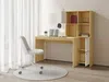 Vente-unique - ALIOBINI Büromöbel Holz, Platte BeigeWeiß - B 51,5 cm x H 146,8 cm x L 156,8 cm Bild 2