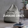 Lumaland 'Luxury XL Plus' Sitzsack, Grau, Polyester, 120 l Bild 3