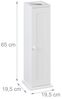 Schmaler Toilettenschrank mit 2 Ablagen Bild 4