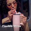 Hydro Flask Thermobecher All Around Travel Tumbler in den Größen 24 oz/ 32 oz / 40 oz, 1-tlg, Edelstahl, Thermo Cup mit Strohhalm Bild 3