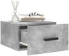 vidaXL Wand-Nachttisch Betongrau 35x35x20 cm 829844 Bild 4