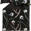 Estella Bettwäsche Tulipa 7597 900 Schwarz Mako Satin 155 x 220 + 80 x 80 cm Bild 3