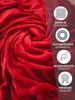 One Home Spannbettlaken Winter Cashmere Touch, Fleece, Gummizug: rundum, (2 Stück), flauschig warmes Teddy Plüsch, Double Pack Bild 2