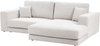Ecksofa LOFOTEN Stoff Cremeweiß Linksseitig Bild 4