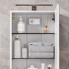 Badspiegelschrank Lavio Weiß 40 x 60 cm mit LED-Beleuchtung Vicco Bild 4