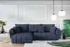 AX LIVING Eckcouch blau Verciani Schlaffunktion Bettkasten 280cm Bild 4