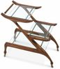 Casa Padrino Luxus Servierwagen Braun 85 x 50 x H. 80 cm - Hotel Accessoires Bild 2