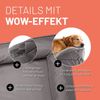 Lumaland Hundebett In-& Outdoor L 110x75x18cm grau vakuumiert Bild 4