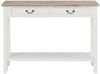vidaXL Konsolentisch Weiß 110 x 35 x 80 cm Holz [249901] Bild 3