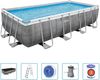 Bestway Power Steel Pool-Set Rechteckig 488×244×122 cm 3202572 Bild 2