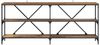 vidaXL Konsolentisch mit Regal Altholz 180 x 30 x 75 cm Holzwerkstoff 881905 Bild 5