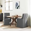vidaXL Esszimmerstühle 2 pcs Dunkelgrau 57 x 67 x 98 cm Stoff 42017917 Bild 3