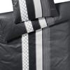 JOOP! Bettwäsche Cornflower Stripes 4069 99 Deep Stone Mako Satin 200 x 220 + 2x 80 x 80 cm Bild 3