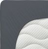 Schlafgut Spannbettlaken PREMIUM Mako-Zwirn-Jersey, 220 g/m², 95% Bio-Baumwolle, 5% Elasthan, Mako-Zwirn-Jersey, Gummizug: rundum, (1 Stück), Bettlaken bis 30 cm Höhe, PREMIUM-Qualität langlebig, perfekter Sitz Bild 4