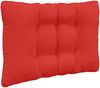 vidaXL Sofakissen für draußen 3 pcs Rot Polyester 900920 Bild 5