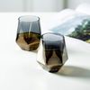 Diamond Whisky Glasses 2er-Set 300 Ml Moderner Look für Männer Bild 2