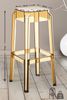 2er Set Barhocker Fox, transparent, Bernstein Bild 2