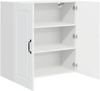 vidaXL Geschirrspülerfront Kalmar Weiß 80 x 31 x 80 cm Holzwerkstoff 884704 Bild 5