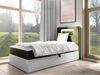 Boxspringbett 'Gladino Junior 1' grün 90x200 cm Rechts Bild 2