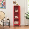 Einzelspind Kurikka 137x38x38 cm Rot [en. casa] Bild 2