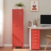 Einzelspind Kurikka 137x38x38 cm Rot [en. casa] Bild 3