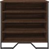 vidaXL Schuhregal, Holzwerkstoff, Braun Eichen-Optik, 80 x 38 x 78 cm, 848653 Bild 4