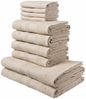 OTTO home Handtuch Set Vanessa, 10-tlg Handtuch-Set, weich, in Standard- und Premium-Qualität, Walkfrottee (Set, 10-St), 100% Baumwolle, Duschtücher, Handtücher, Gästetücher, mit Bordüre Bild 2