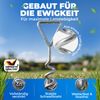 Monzana 4 Bodenanker Trampolin 42,5cm 5 Windungen 900kg Verstellbare Gurte Rostfrei Sicherung Set Erdanker Befestigung Bild 5
