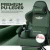GTPLAYER Gaming-Stuhl Atmungsaktiver Bürostuhl, ergonomisch Hochwertiger - Stoff/Kunstleder, 160° Verstellbare Rückenlehne und ausziehbare Fußstütze Bild 2