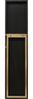 Standspiegel Barletta 150x35 cm neigbar Gold [en. casa] Bild 3