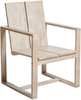 Set mit 2 Stühlen und Sitzkissen AZZANELLO Akazienholz Cremeweiß Bild 5