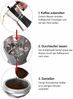 Espressokocher 330 ml aus Aluminium – Mokkakanne für 6 Tassen Espresso Bild 3