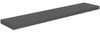 vidaXL Schweberegal Hochglanz-Grau 120x23,5x3,8 cm MDF 323799 Bild 2