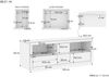 TV-Schrank TV-Element Lowboard Medienmöbel 140x50x44 Buche lackiert 90.51-14 Bild 3