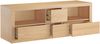 TV-Schrank TV-Element Lowboard Medienmöbel 140x50x44 Buche lackiert 90.51-14 Bild 5