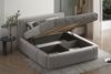 Polsterbett ROLF 120x200 mit Matratze, Bettkasten und Lattenrost. Farbe: VELUTTO 15 Bild 2