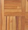 vidaXL Tischplatte Massivholz Teak Quadratisch 80×80×2,5 cm 48990 Bild 5