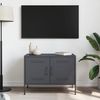 vidaXL TV-Schrank Anthrazit 68x39x50,5 cm Stahl 842938 Bild 3