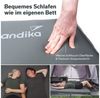 Skandika Luftmatratze Easy 3D Premium Single Isomatte, selbstaufblasend, 10 cm dick, faltbar, (Tragetasche, R-Wert 9,6, in nur ca. 2 Minuten einsatzbereit), leicht, selbstfüllender Schaumstoff, Gästematratze, Zelt, Auto Outdoor Bild 2