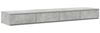 vidaXL Bettschubladen Beton Grau 140 x 36,5 x 16,5 cm Holzwerkstoff 866950 Bild 2