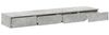 vidaXL Bettschubladen Beton Grau 140 x 36,5 x 16,5 cm Holzwerkstoff 866950 Bild 5