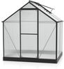Vitavia 'Eos 3100' Gewächshaus, Aluminium, Schwarz, 4 mm HKP, 3,1 m² Bild 5