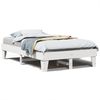 vidaXL Massivholzbett ohne Matratze Weiß 120x200 cm Kiefernholz 855359 Bild 2