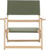 2er-Set Bambus Campingstuhl HWC-Q42, Gartenstuhl Balkonstuhl Freizeitstuhl klappbar Outdoor Stoff/Textil ~ grün Bild 5
