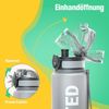 Sahara Sailor Sport Trinkflasche BPA-frei Tritan 750ml Yoga Gym Fahrrad Bild 3