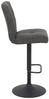 Barhocker Lasse II / Leni II H, Mikrofaser, Anthrazit, 44 x 102 x 59 cm Bild 3