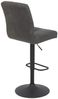 Barhocker Lasse II / Leni II H, Mikrofaser, Anthrazit, 44 x 102 x 59 cm Bild 4